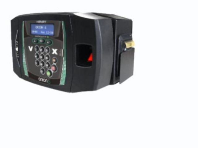 RELÓGIO DE PONTO HOMOLOGADO MTE 1510 - HENRY ORION 6 NA CASA VERDE