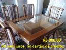 Mesa c/ 4 cadeiras R$ 800