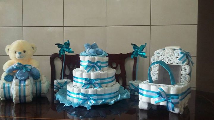 Decoração para chá de bebê
