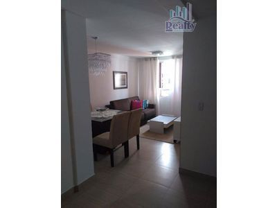 Apartamento a venda em Santa Tereza, condomínio com área de lazer e portaria