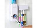 Dispenser de pasta dental + porta escovas para 5 escovas