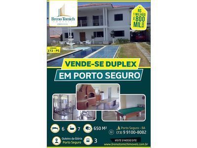 VENDE-SE DUPLEX EM PORTO SEGURO