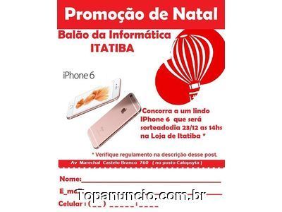 Balão da Informática - Unidade Itatiba