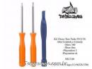 Kit Chave Torx Torks T8 E T6 Abre Controle Xbox One 360 Ps4
