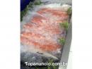Balcão expositor pescados refrigerado inox 304