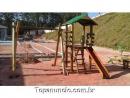Brinquedo Playground Casinha De Tarzan De Eucalipto Tratado