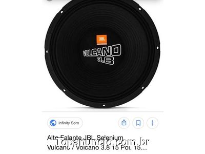 compro vulcano 15 pode estar sozinho ou na caixa trio, ou troco por sds 1350