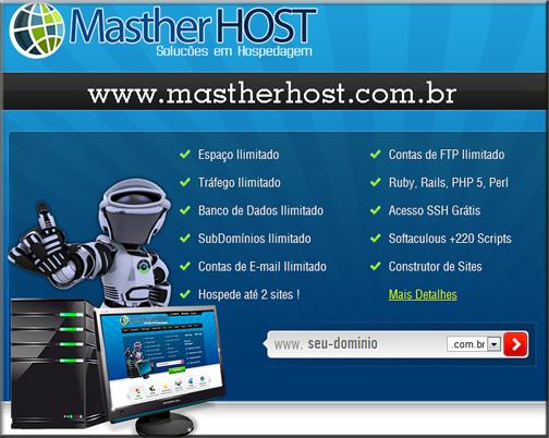 Masther Host - Soluções em Hospedagem