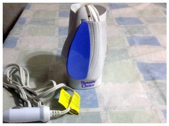 Aquecedor de mamadeira para carro NOVO por 10 reais
