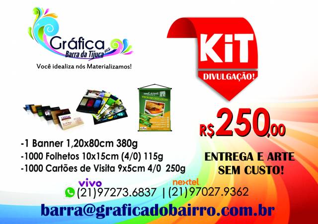 VOCÊ CONHECE A GRÁFICA NA BARRA DA TIJUCA