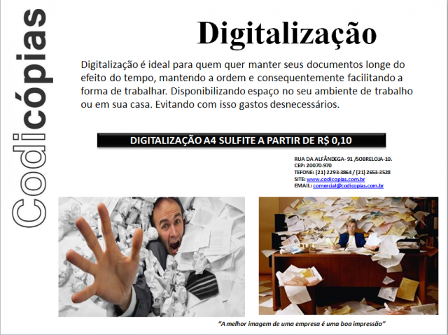 Digitalização rio de janeiro rj 21 2293-3864