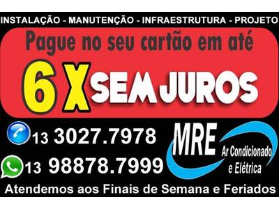 MRE Ar Condicionado - Instalação, Manutenção e Infraestrutura de Ar Condicionado