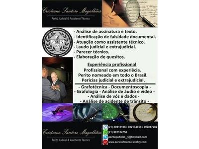 Cristiano Santoro perito em analise de áudio, vídeo, voz, dados