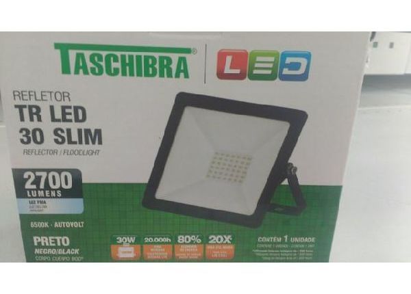 Refletor led 30 watts 30.00 - Materiais de construção e jardim
