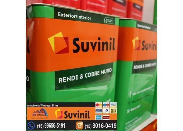 Tinta Suvinil Rende Muito, rendimento de até 350 m2 /para quem Busca alto rendimento!!! - Materiais