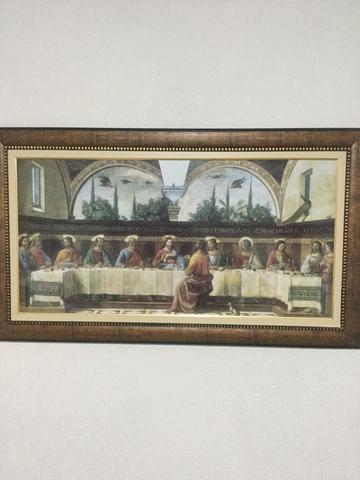 Quadro santa ceia - Objetos de decoração