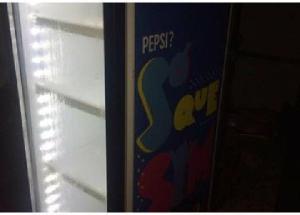 Freezer Expositor Metal Frio (Pepsi) - Geladeiras e freezers