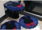 Conjunto para Banheiro em Crochê - Mickey - Utilidades domésticas