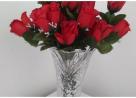 Vaso de flores vermelhas - Objetos de decoração