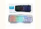 teclado Gaming Semi-mecânico Led Metal Exbom Bk-g200 Branco - Peças e acessórios