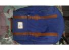 mochila azul espaçosa - Usado