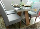 Mesa com 4 Cadeiras - Belle 120x80 -Super luxo Envie seu pedido * - Mesas e cadeiras