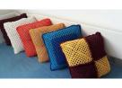 Almofadas de crochê - Objetos de decoração