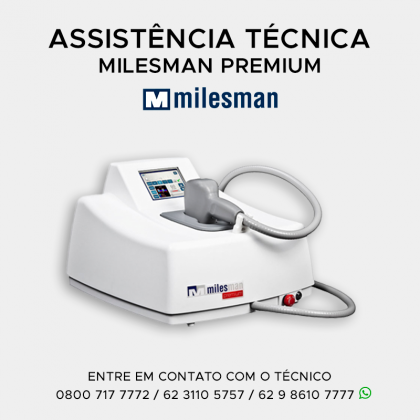 MANUTENÇÃO NOS EQUIPAMENTOS DE ESTÉTICA MILESMAN PREMIUM E COMPACT BRASIL