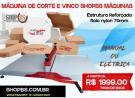 Maquina de corte e vinco Elétrica ( semi automática ) 100cm para embalagens e caixa de pizza