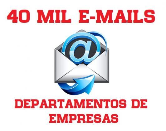 Lista de E-mails segmentados por R$ 20, 00