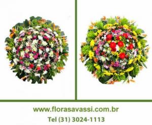 Pará de Minas MG Floricultura entrega coroa de flores em Pará de Minas MG velório e cemitério Pa