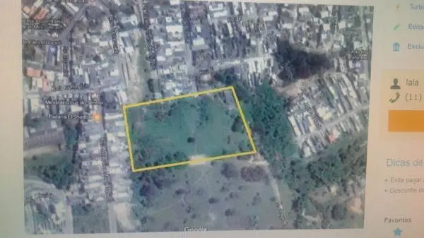 12.698 M2 OU 6.349 M2 EM FERRAZ DE VASCONCELOS