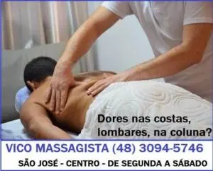 Massagem Terapêutica para nervo ciático em São José SC
