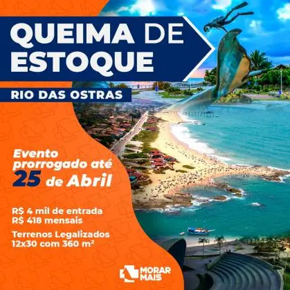 Vende-se Terreno Rio das Ostras