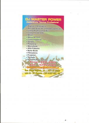 Assistência Técnica Dj Master Power
