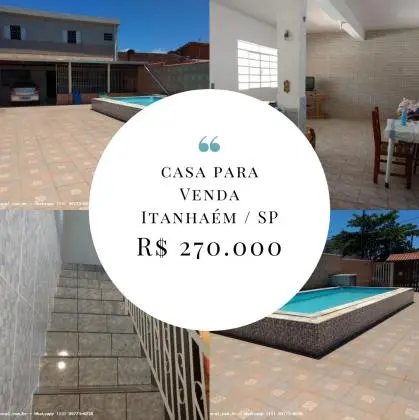 Casa para Venda Itanhaém / SP