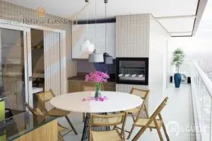 Apartamento 3 suítes na Aviação em Praia Grande - SP