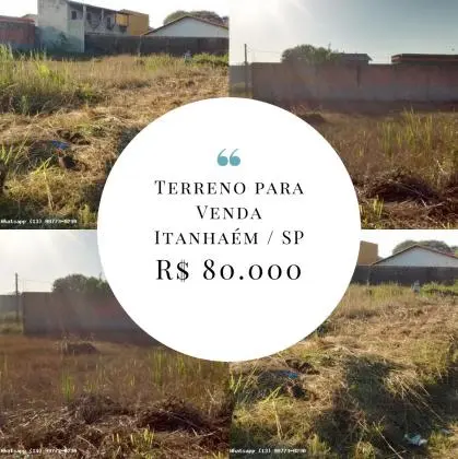 Terreno para Venda Itanhaém / SP