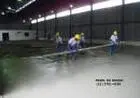 Aplicação Piso De Concreto Polido Quadras Galpões Garagens