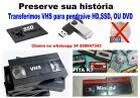 Copias de vhs para dvd, pendraive, hd. ssd prestamos esse serviço para todo Brasil