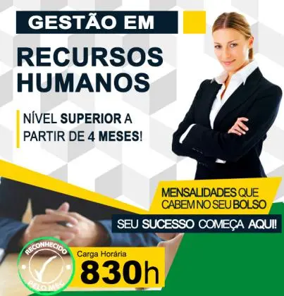 Curso Superior Sequencial - Gestão em Recursos Humanos