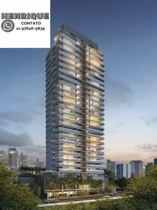 4 dormitórios, 4 suítes, 3 Vagas, 206m2 - Campo Belo
