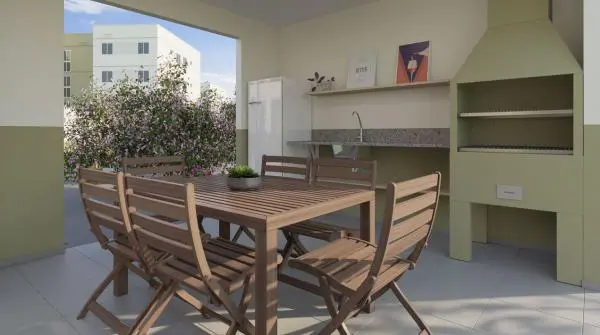 APARTAMENTOS DE 02 QUARTOS COM LAZER EM BETIM MG