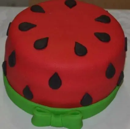 Bolo de Melância em Pasta Americana - Essence_Candy