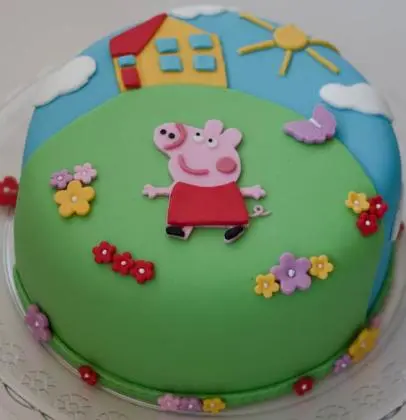 Bolo Peppa em Pasta Americana - Essence_Candy