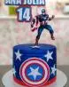 Bolo Capitão America - Essence_Candy