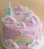 Bolo Chuva de Amor em Pasta Americana - Essence_Candy