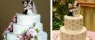 Bolo de Casamento com o Tema Mickey e Minnie em Pasta Americana