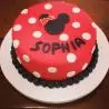 Bolo de Pasta Americana Minnie - Essence Candy