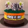 Bolo Free Fire em Chantily - Essence_Candy